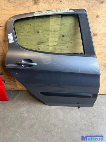 PEUGEOT 308 Grijs KTH Rechts achter deur 2007-2012 beschikbaar voor biedingen
