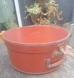 Lederen hoedendoos, Ophalen