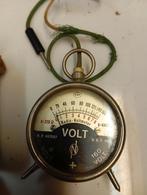 Voltmeter 8-160 v, Antiek en Kunst, Ophalen