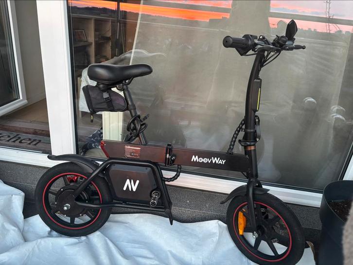 Draisienne électrique Moovway, Fietsen en Brommers, Elektrische fietsen, Gebruikt, Minder dan 30 km per accu, Ophalen