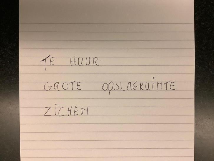 Te huur grote opslagruimte Zichem, Zakelijke goederen, Bedrijfs Onroerend goed, Bedrijfsruimte, Huur