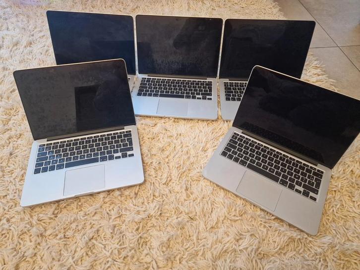 5x MacBook Pro A1502 – défectueux, pour pièces ou réparation, Informatique & Logiciels, Apple Macbooks, MacBook, Enlèvement