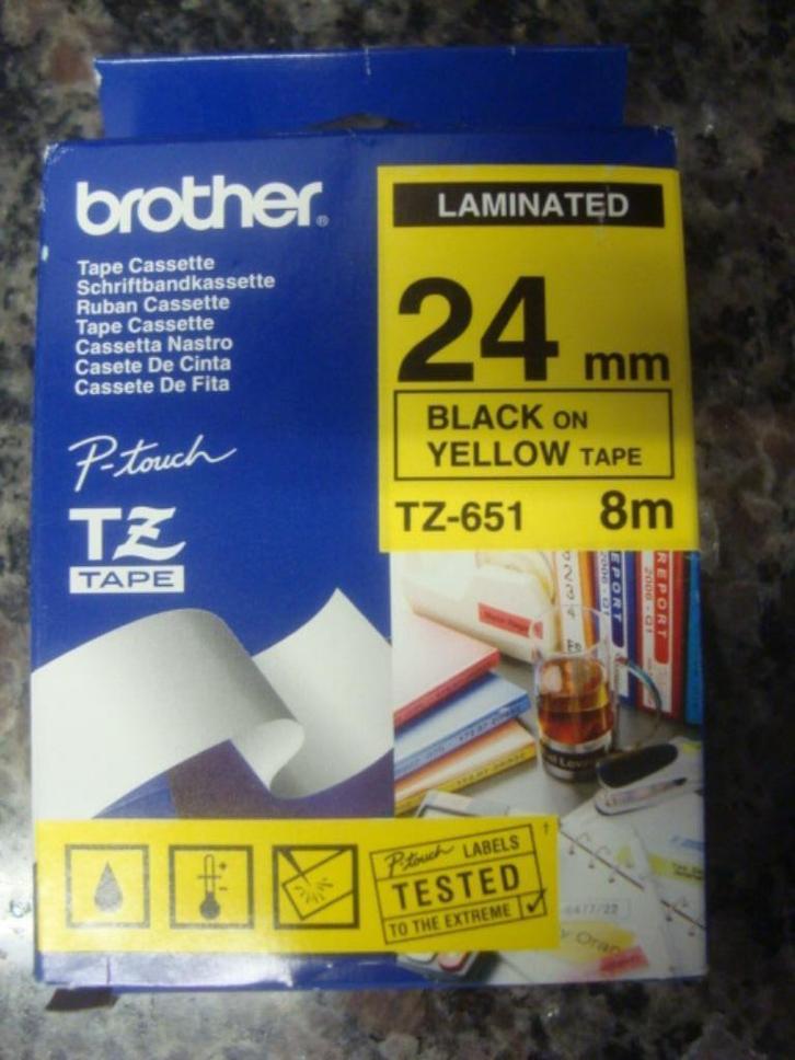 Rubans pour étiqueteuse P'touch 🎁 gratuit : une étiquette, Computers en Software, Labelprinters, Nieuw, Etiket, Tape-label, Verzenden