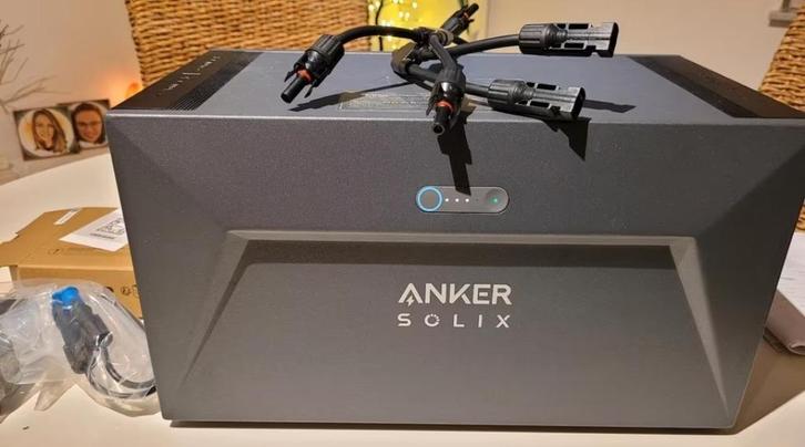 ANKER Solix E1600 zonne accu, Doe-het-zelf en Bouw, Zonnepanelen en Toebehoren, Gebruikt, Ophalen of Verzenden