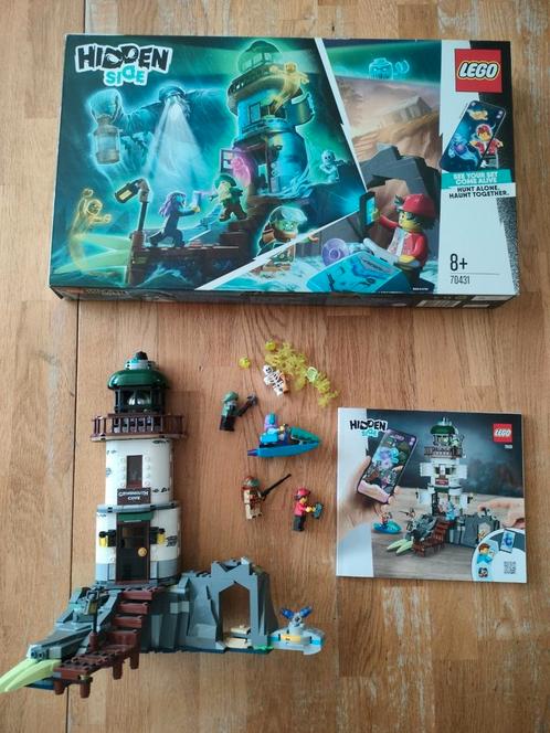 Lego Hidden Side 70431 de duistere vuurtoren, Kinderen en Baby's, Speelgoed | Duplo en Lego, Zo goed als nieuw, Lego, Ophalen of Verzenden