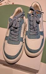 sneaker Cycleur de luxe maat 41, wit leder en jeans, Kleding | Dames, Ophalen, Zo goed als nieuw, Wit