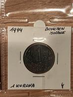 Munten Bohemen Moravia 1942-1944, Ophalen of Verzenden, Munten