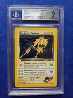 Rocket's Zapdos 2000 Gym Challenge BGS 9, Ophalen of Verzenden, Zo goed als nieuw, Losse kaart, Foil