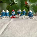 SMURFEN, set van 5 st., Verzamelen, Ophalen, Zo goed als nieuw, Verschillende Smurfen, Poppetje, Figuurtje of Knuffel