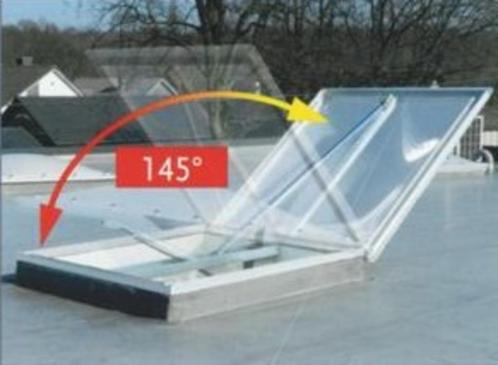 Exutoire de fumée, Doe-het-zelf en Bouw, Dakpannen en Dakbedekking, Nieuw, Overige typen, Metaal, Overige kleuren, Minder dan 5 m²