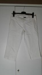 H&M 3/4 witte broek maat L, Ophalen, Zo goed als nieuw, Wit
