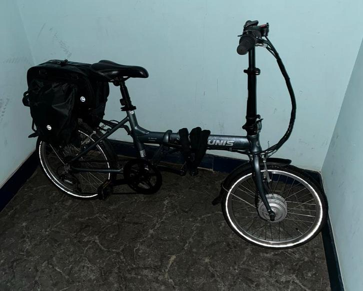 Mini elektrische Plooifiets | Lees beschrijving!, Vélos & Vélomoteurs, Vélos | Vélos pliables, Utilisé, Femmes, Autres marques