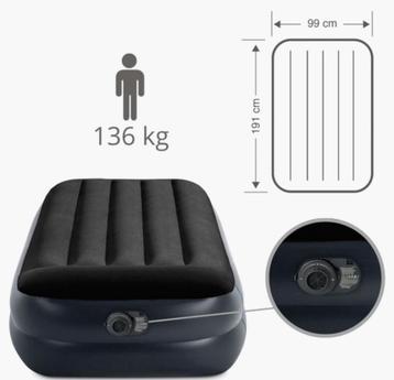 Intex luxe luchtbedden nieuw 2 stuks 1-persoons  beschikbaar voor biedingen