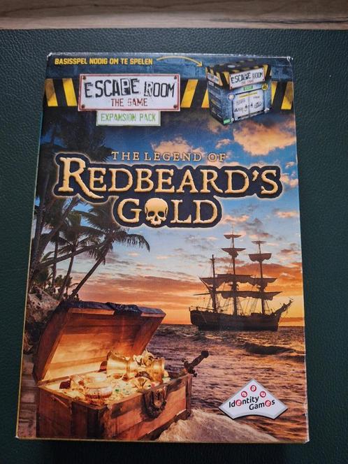 Escape Room Expansion pack The legend of Redbeard's Gold, Hobby en Vrije tijd, Gezelschapsspellen | Bordspellen, Zo goed als nieuw