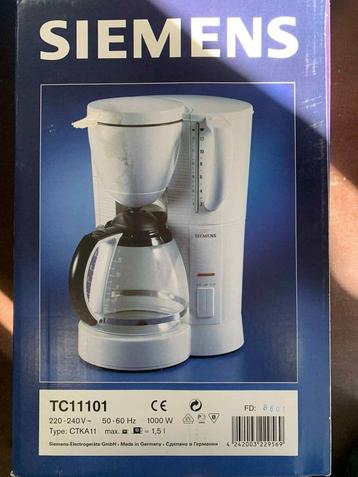 koffiezet Siemens ongebruikt beschikbaar voor biedingen