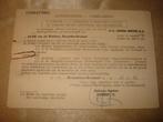 Ancienne Attestation pour Cyclomoteur Honda 49 CC CB50 1966, Ophalen of Verzenden, Honda