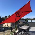 Parasol met eventueel granieten voet, Tuin en Terras, Ophalen, Zo goed als nieuw