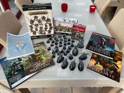 Lot Warhammer Age of sigmar - Stdarkness + battletomes, Hobby & Loisirs créatifs, Wargaming, Comme neuf, Warhammer, Enlèvement