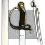 🚨 PORTUGAL 1897 : ZELDZAME ORIGINELE OFFICIER SABEL XIX, Verzamelen, Verzenden, Landmacht, Zwaard of Sabel