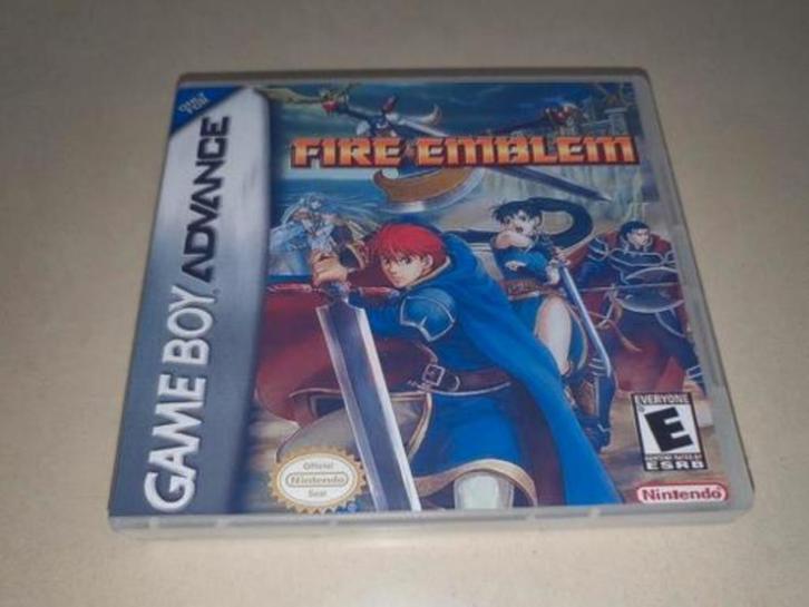 Fire Emblem Game Boy Advance GBA Game Case, Games en Spelcomputers, Games | Nintendo Game Boy, Zo goed als nieuw, Verzenden