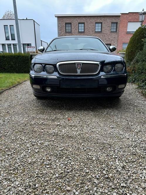 Rover 75 2.0 CDTI, Auto's, Rover, Particulier, Diesel, Euro 3, Berline, 5 deurs, Handgeschakeld, Blauw, Zwart, Leder, Voorwielaandrijving