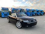 Audi A4 S line Cabrio/2 L/Bennzine/2005/156000.km, Auto's, Audi, Zwart, Cabriolet, Elektrische ramen, A4