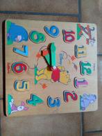 houten klok - leer klok lezen disney winnie pooh, Kinderen en Baby's, Speelgoed | Educatief en Creatief, Ophalen of Verzenden