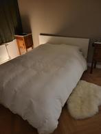 Bed Malm Ikea Wit 140x200cm, Huis en Inrichting, Ophalen, Gebruikt, Wit, Tweepersoons