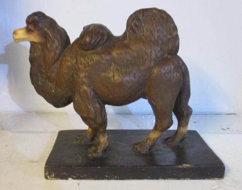 oud didactisch school object gipsen kameel, Antiek en Kunst, Curiosa en Brocante, Verzenden