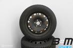 Org. WINTER! 15 inch stalen velgen VW Polo 6R 6C 6Q0601027M, Auto-onderdelen, Banden en Velgen, Gebruikt, 15 inch, Banden en Velgen