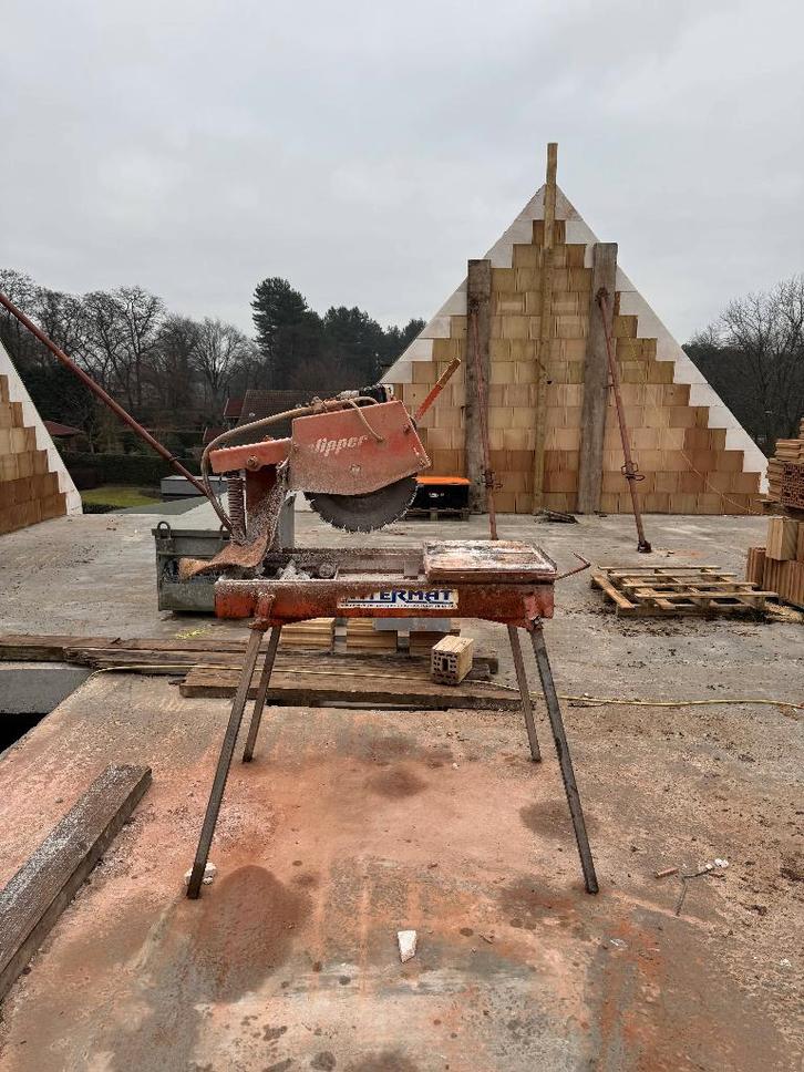 Norton Clipper CM42 Compact steenzaagmachine, Doe-het-zelf en Bouw, Gereedschap | Zaagmachines, Gebruikt, Ophalen