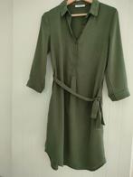 Korte jurk - khaki - XS - Pieces, Ophalen of Verzenden, Zo goed als nieuw, Knielengte, Maat 34 (XS) of kleiner