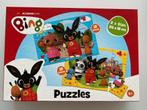 Puzzel Bing 2 x 12 stukjes, Kinderen en Baby's, Ophalen of Verzenden, 10 tot 50 stukjes, Zo goed als nieuw, 2 tot 4 jaar