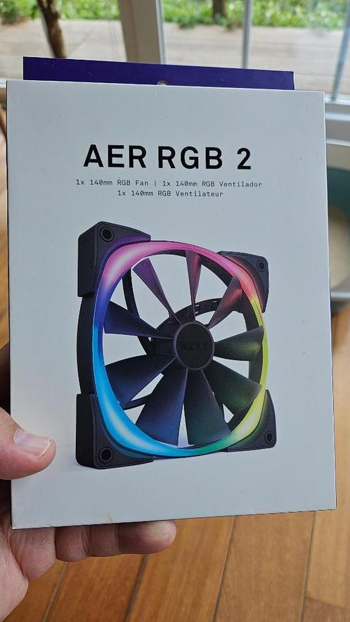 NZXT AER RGB 2-ventilator (140mm) NIEUW, Computers en Software, Computerkoelers, Nieuw, Luchtkoeling, Ophalen of Verzenden