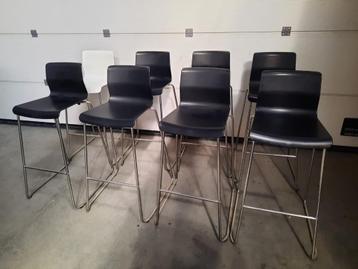 8 Barkrukken IKEA Glenn, Huis en Inrichting, Ophalen, 5 krukken of meer, Met voetsteun, 60 tot 90 cm