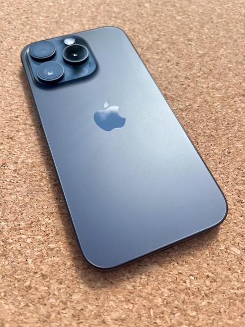 Apple iPhone 15 Pro Black Titanium 256 GB, Telecommunicatie, Mobiele telefoons | Apple iPhone, Zo goed als nieuw, 256 GB, Zonder abonnement