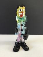 Clown vintage de Murano avec bouteille (26 cm !), Enlèvement ou Envoi