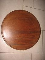 Schitterende draaitafel van exotisch hout voor ergonomie., Huis en Inrichting, Ophalen of Verzenden, Gebruikt, Rond, Hout