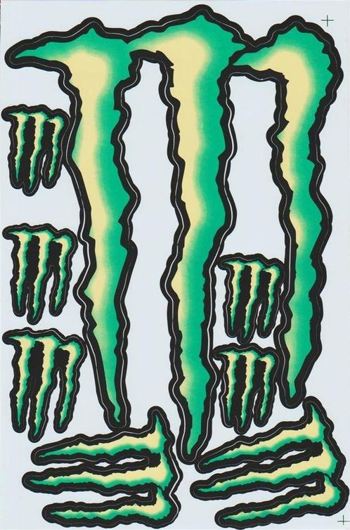 Monster Energy stickervel #9, Verzamelen, Stickers, Nieuw, Verzenden