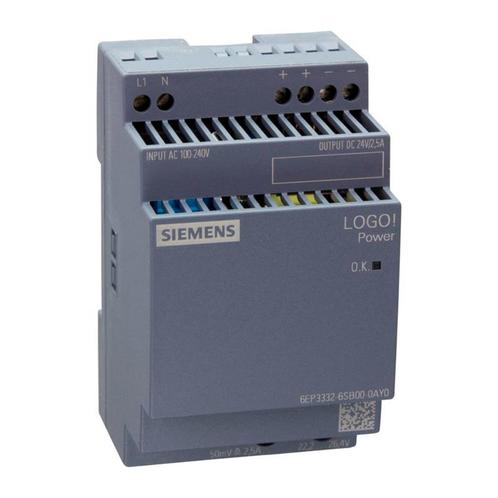 Alimentation électrique Siemens Logo 24V/2,5A, Hobby & Loisirs créatifs, Composants électroniques, Neuf, Enlèvement ou Envoi