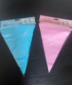 Gender reveal vlaggenlijn, Enlèvement, Neuf