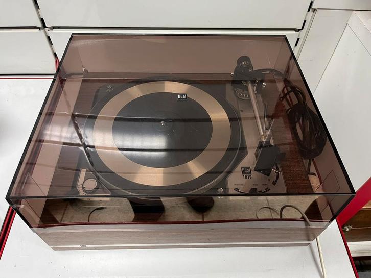 Vintage draaitafel Dual 1019 — jaren 60 — Duitsland, Audio, Tv en Foto, Platenspelers, Gebruikt, Dual, Ophalen