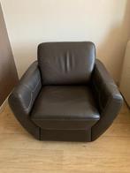 360 leren clubstoel, Huis en Inrichting, Fauteuils, Ophalen, Gebruikt, 75 tot 100 cm, Classique