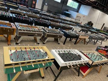 100 x tafelvoetbal / voetbaltafel / kicker/ Zaterdag Open ! beschikbaar voor biedingen
