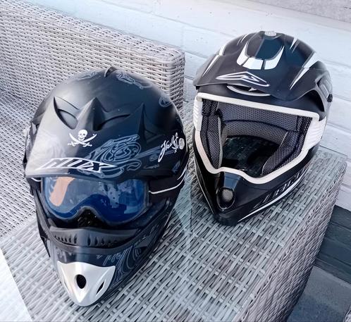 Casque moto-cross/super motard, Motos, Vêtements | Casques de moto, M, Enlèvement ou Envoi