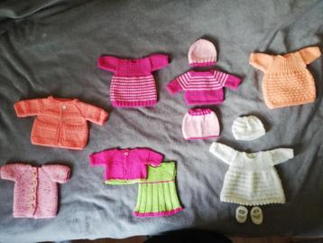 Poppenkleertjes, nieuw, in mooie kleuren beschikbaar voor biedingen