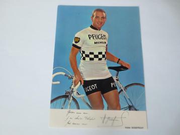 wielerkaart 1971 team peugeot walter  godefroot, Envoi, Comme neuf