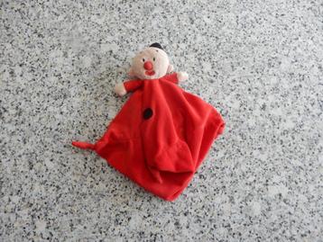 nr.1212 - Knuffeldoek bumbalu - rood beschikbaar voor biedingen