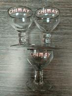 Verre à bière Chimay ancien émaillé, Comme neuf, Enlèvement, Verre à bière