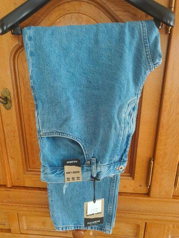Jeans Pull&Bear, Envoi, Neuf, Bleu, Pull&Bear